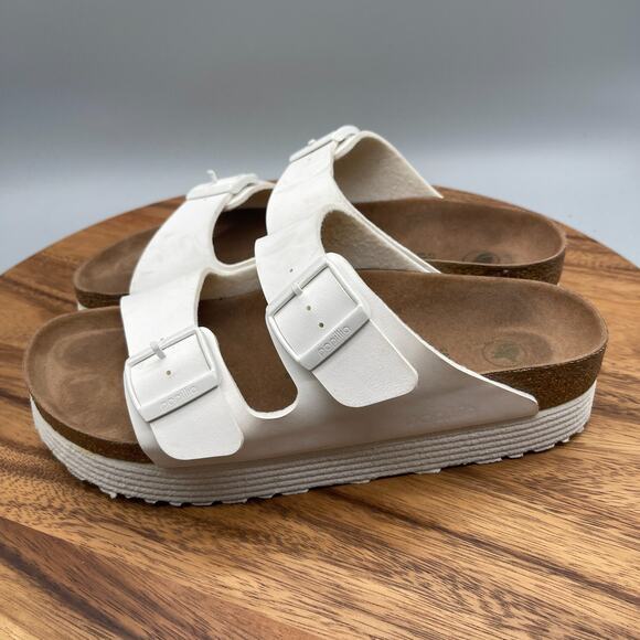 Birkenstock White Sandals - Picture 3 of 8